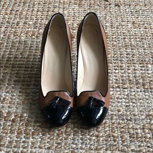 JCrew High Heel Loafer